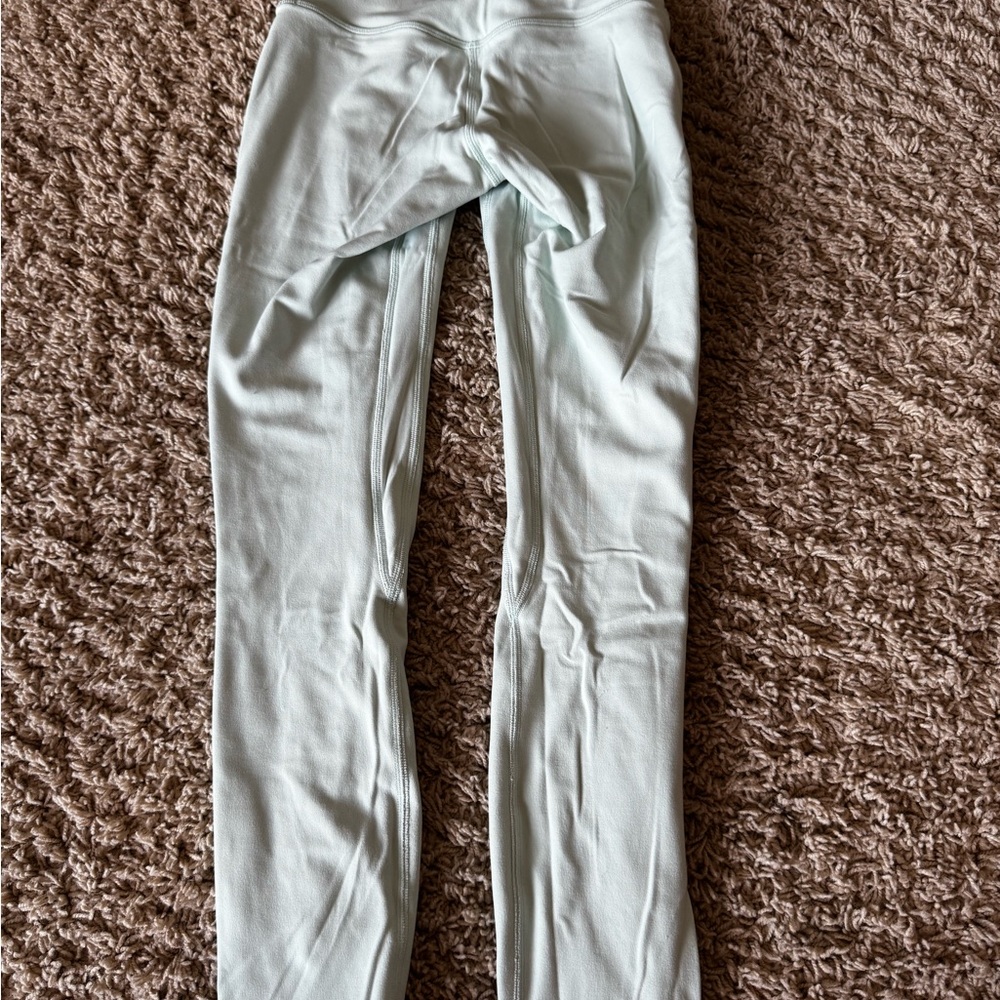 lululemon athletica Blue Leggings High-Waisted Performance